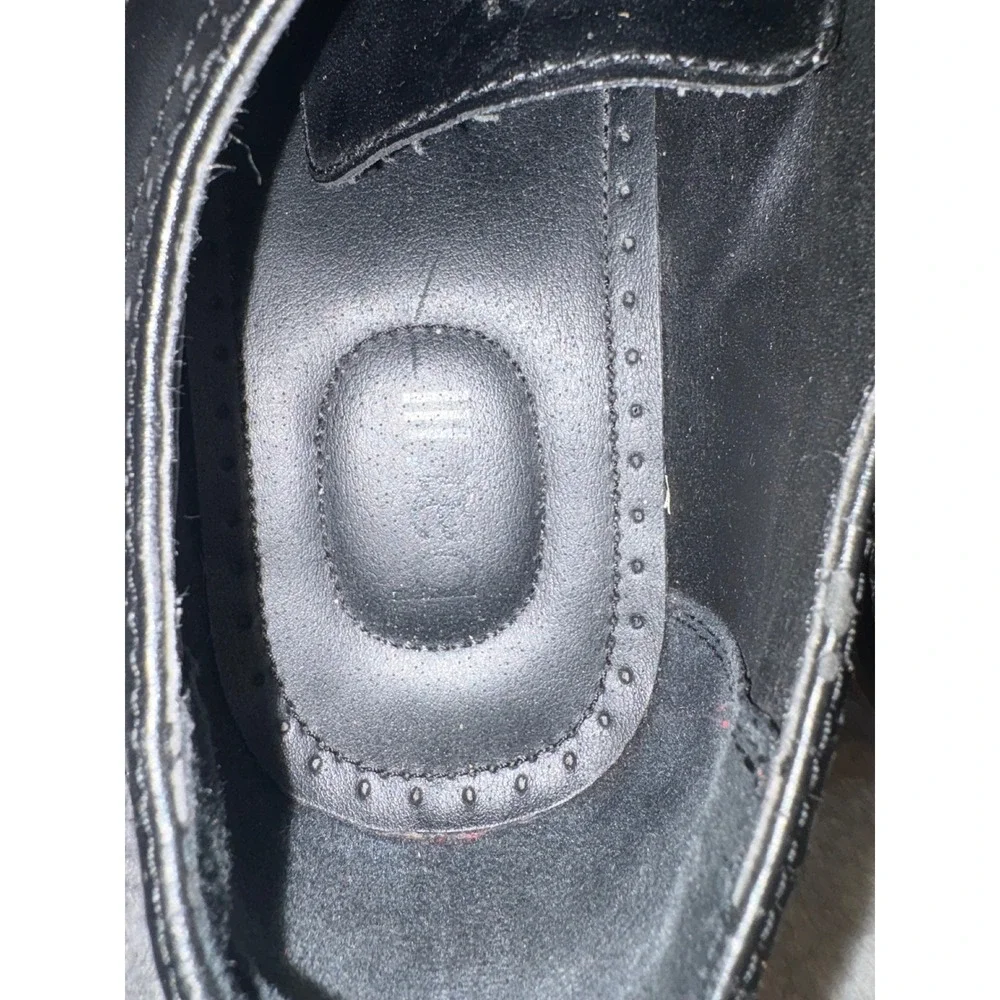 Bar‎ III Parker Mens Black Leather Cap Toe Brogue Oxford Dress Shoes Size 8.5